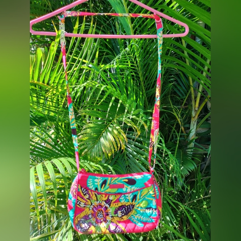 Vera Bradley Vivian Mini Bag Crossbody Rumba Bright Colorful Lightweight